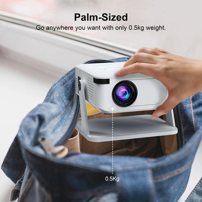 Portable Proyector 4K Android 11 Dual Wifi 5 300ANSI CPU H713M BT5.0 1080P 1280*720P Proyector de cine en casa para exteriores