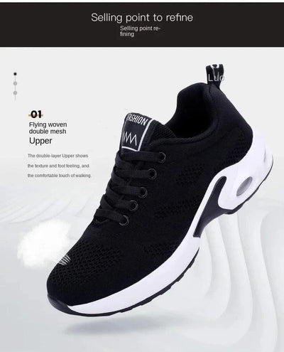 Sports Shoes for Women Spring White Breathable Casual Sneakers Summer Breathable Air Cushion Running Zapatillas Mujer Girl Shoes