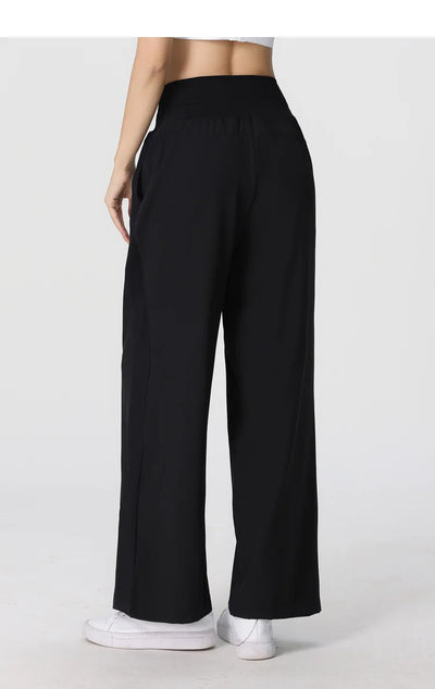 Women Wide Leg Pants Loose Fitness Yoga Pants 2024