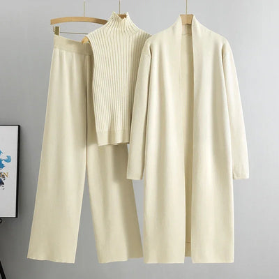 Sets Outifits New 3PCS Solid Tape Patch Tank Top &  Pants Set with Coat Fashion Casual Women Tracksuits Female