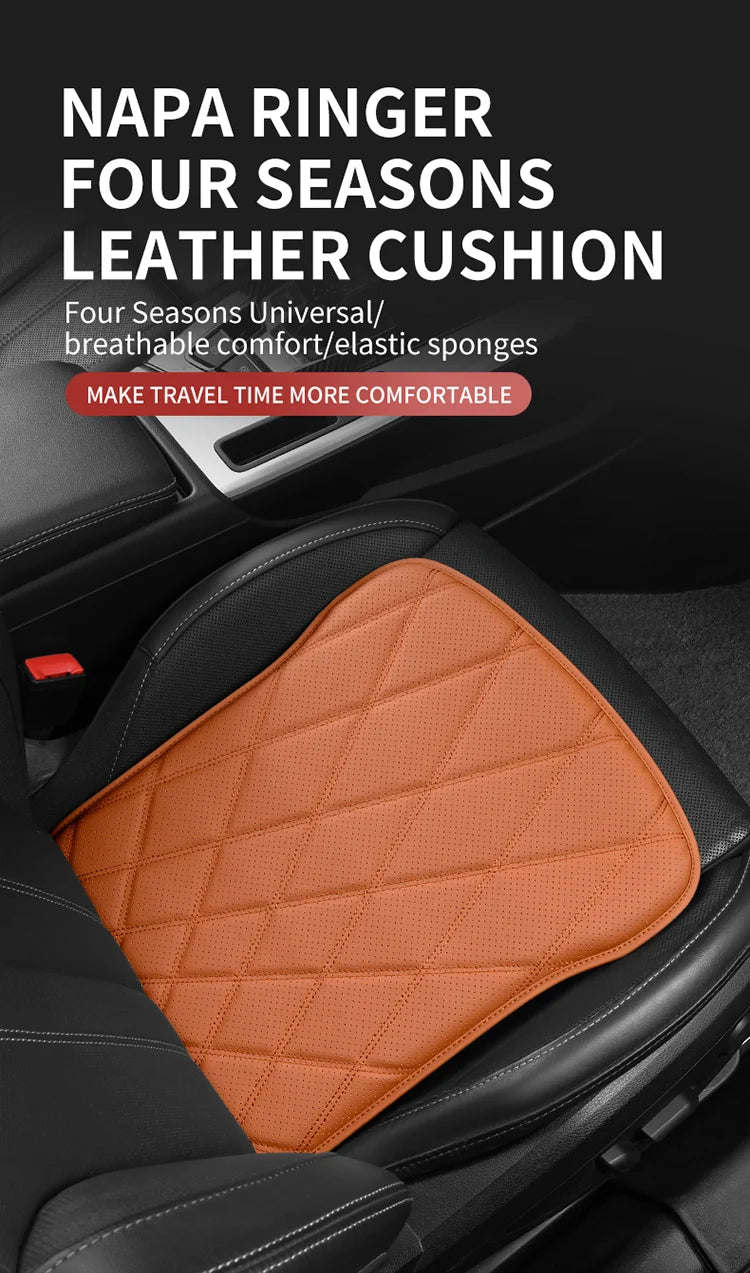 Car Breathable Cushion Four Seasons General New Non-Slip Seat Cushion Comfortable Butt Cushion Car Interior Supplies