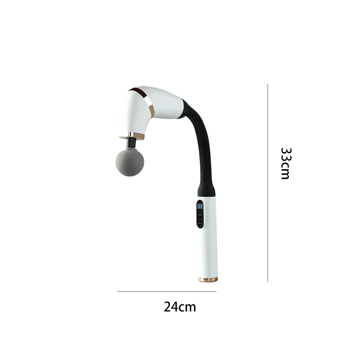 Smart Fascia Gun Electric Massager Massage Hammer Electric Fascia Gun Home Handheld Hammer Back Artifact