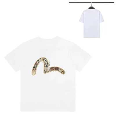 Men's Women's Print T-Shirts 2025 Luxury Summer Short-Sleeved Printed Cotton Round-Neck Loose T-Shirts Men Women