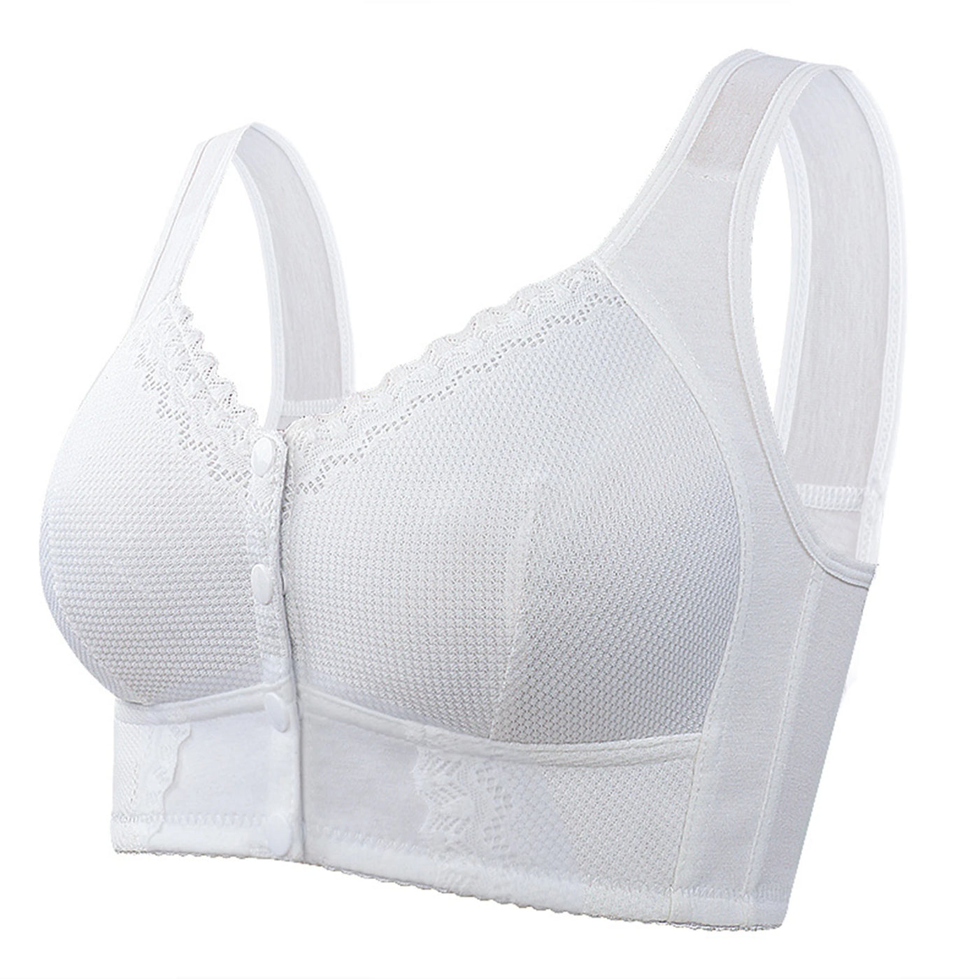 2024 New Breathable Bra Lingerie for Women Push Up Bra Front Button Seamless Lifting Tank Top Lingerie Vest Underwear Female Bra
