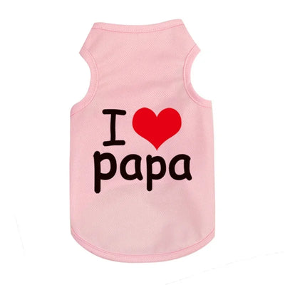 Dog Summer Vest Pet Comfort Breathable Vest Funky Fashionable Dog Apparel Summer Style Unleashed Airy Vests for Dogs and Cats