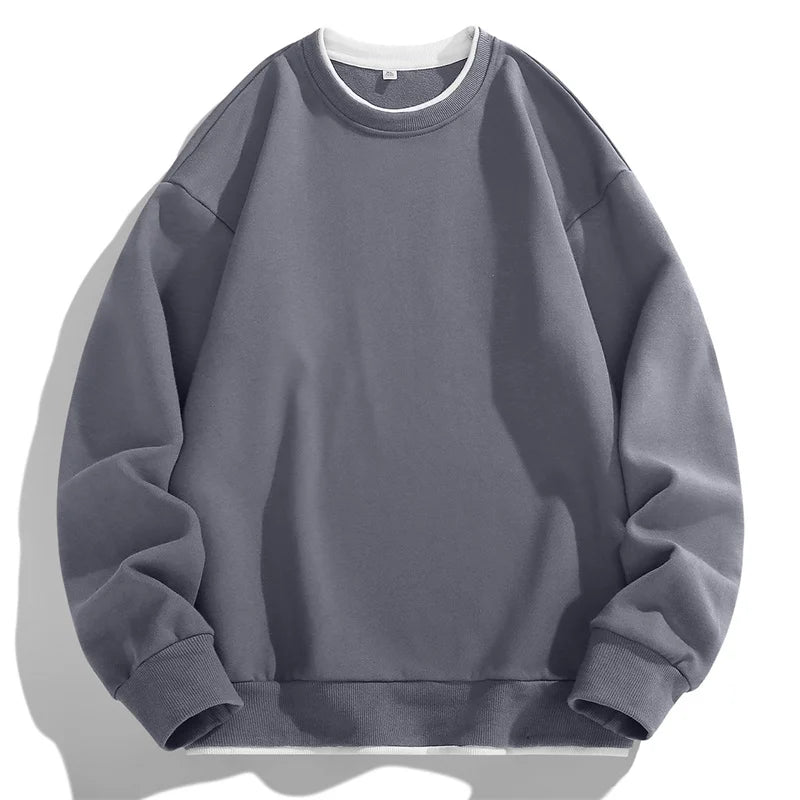 Men's Hoodie Sweatshirt Big Size Loose Plus Size Pullover Long Sleeve Sport Tops Men Oversized Clothing Sweatshirts Plus Size