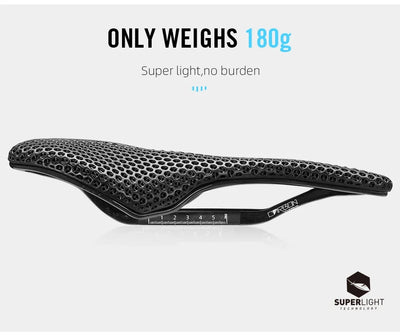 Racing Saddles Bicycle Seat RYET Ultralight 3D Printed Bike Saddle Carbon Saddle Mountain Road MTB Cushion Cycling Seating Parts