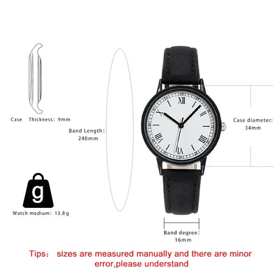 Luxury Women Watch Leather Casual Watches Ladies Quartz Wristwatch Clock Reloj Mujer Quartz Wristwatches Montre Femme