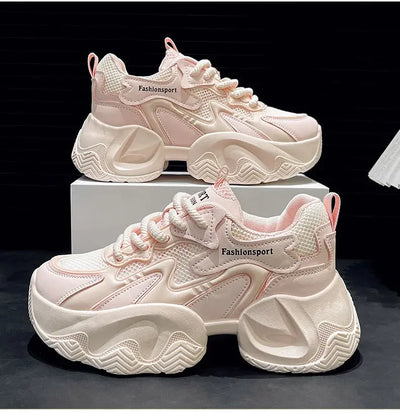 Athletic Sports Shoes for Women Mesh Breathable Casual Sneakers Woman Footwear Designer Luxury Y2k Fashion Deals Walking Stylish