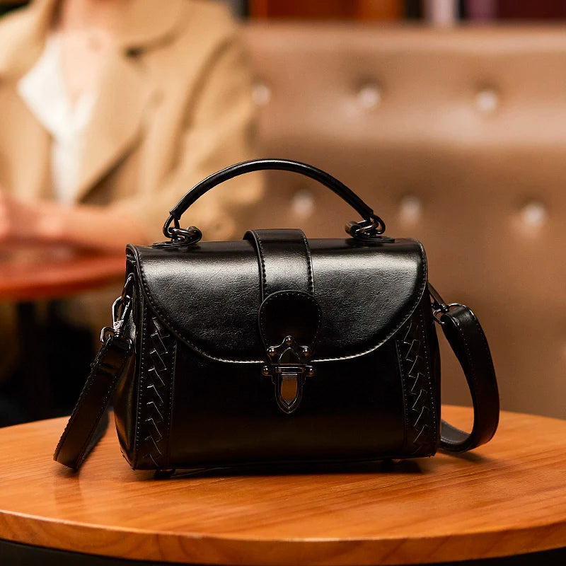 Women's Handbag Genuine Leather Hand Purses Luxury Fashion Female Shoulder The Tote Bag Designer With Top Handle Crossbody Bags