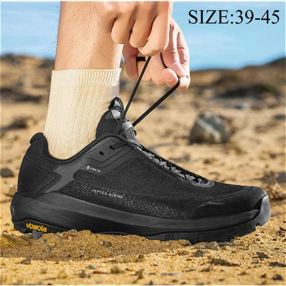 2025 High-quality outdoor climbing shoes Men's Lightweight breathable skidproof shock absorption all-terrain off-road sneakers