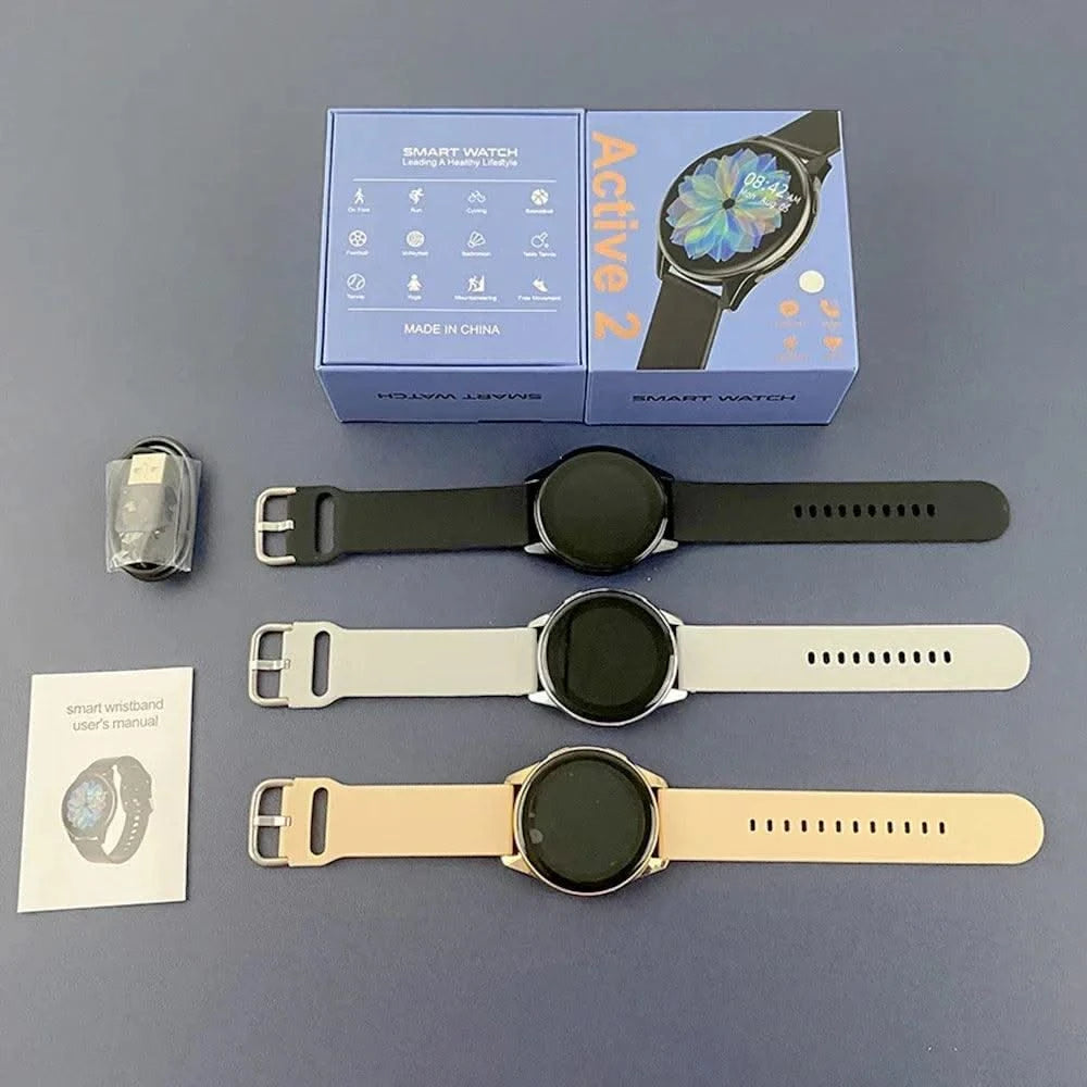 2025 Women Bluetooth Call Smart Watch HeartRate Blood Pressure Monitoring Smartwatches Waterproof Men Smartwatch For Samsung IOS