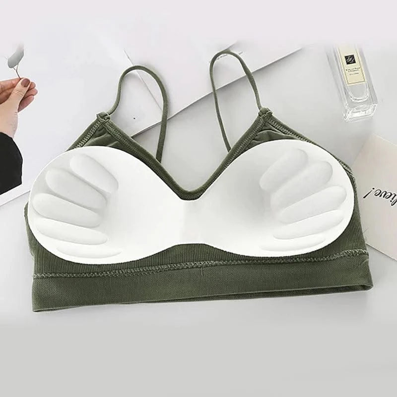 Women Sports Bras Fast Dry Elastic Padded