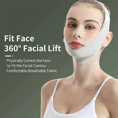 New Reusable Face Slimming Bandage Women V Line Face Shaper Chin Cheek Lift Up Belt Facial Massage Strap Skin Care Beauty Tools