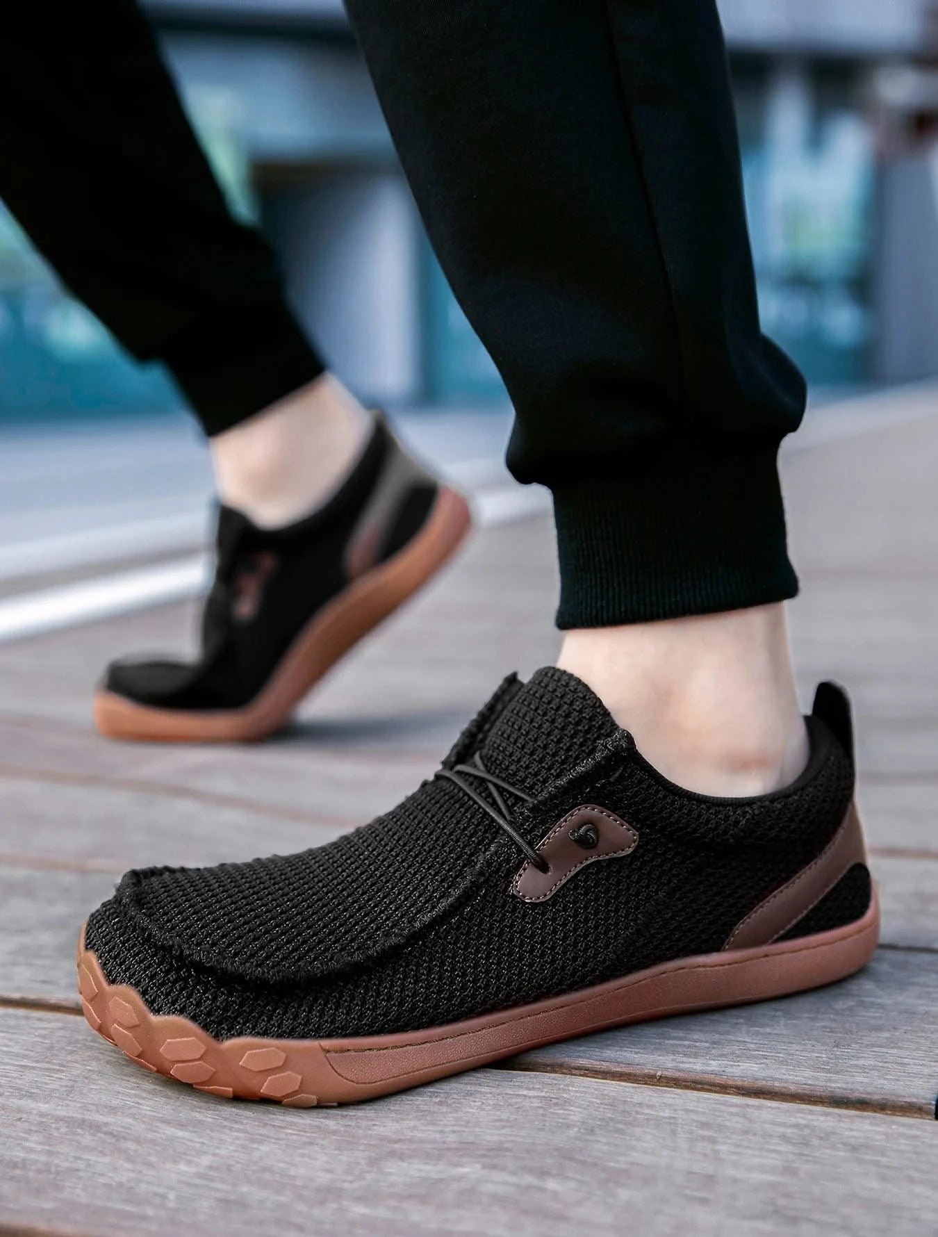 Men's Extra Wide Width Shoes Soft Sole Anti Slip Casual Sneakers Breathable Walking Shoes Comfortable Footwear for Flat Feet