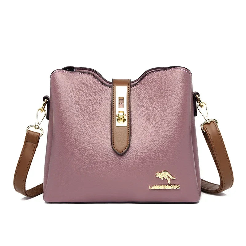 Genuine Brand Soft Leather Women’s Handbags High Quality Small Shoulder Bags Women Luxury bags Fashion Ladies Crossbody Bags Sac