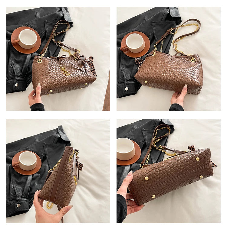 Famous Designer Women's Handbag In Soft Leather, Elegant Crossbody-Bag With Adjustable Strap, Classic Luxury Style