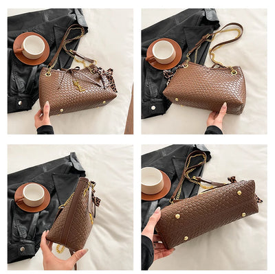 Famous Designer Women's Handbag In Soft Leather, Elegant Crossbody-Bag With Adjustable Strap, Classic Luxury Style