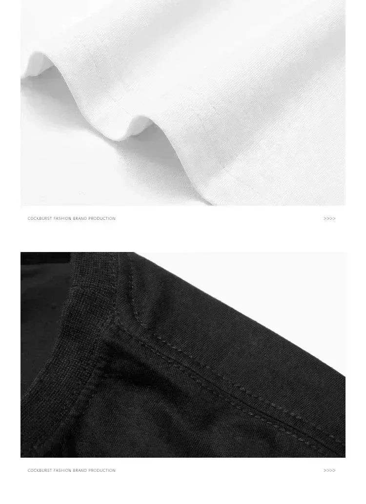25 Printed T-Shirts Men's Summer Casual Fashion Trend High-end Short Sleeve Loose Comfortable Top Couples