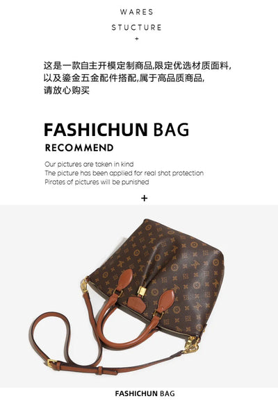 2025 French Luxury Handbag for Women Designer Tote Elegant Structured Shoulder Bag High-End Minimalist Chic Versatile