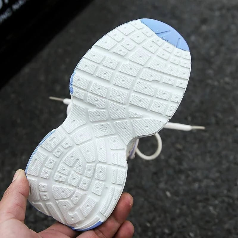 Children's sports shoes for boys and girls, new style for summer 2025, single mesh upper for breathability