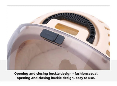 Pet Air Carrier Strong Bearing Capacity Travel Portable Car Space Capsule Small Cats Carriers Breathable Pet Products Supplies