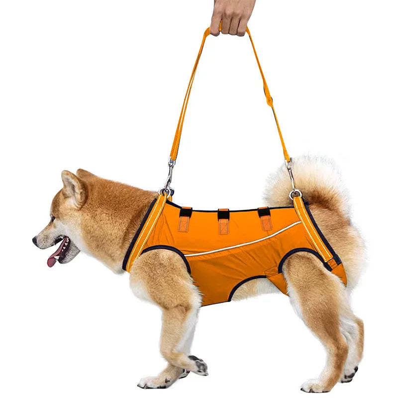 Pet Care Carrier Senior Elderly Dog Back Leg Barrier Walking Aid Disabled Pet Care Carrier