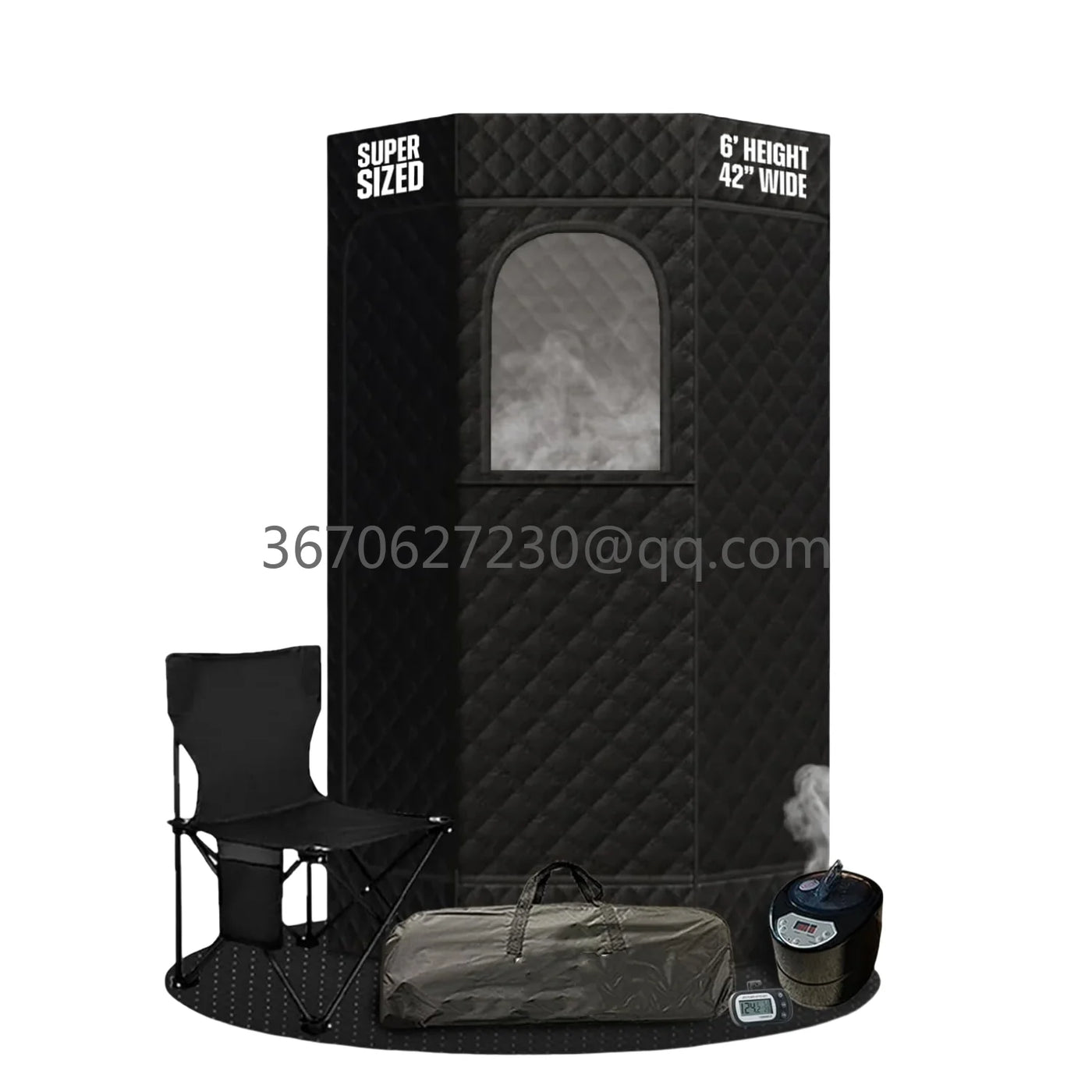 2024New Portable Steam Sauna Tent Full Size Lightweight Sauna Box with Steamer Cage Sauna Blanket