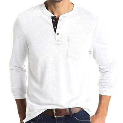 Men's Fashion Casual O Neck Long Sleeve Tops |T-Shirts| Gym | Soccer | Tees | Streetwear | Men & Teenager's Clothing