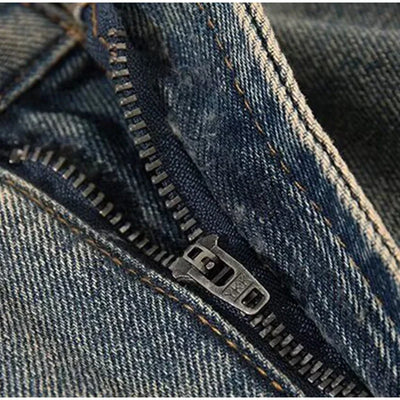 Holes Ripped Jeans Pants for Man Breathable High Street Men's Denim Pants New Trendy Hole Male Summer Brand Designer Pant 2025