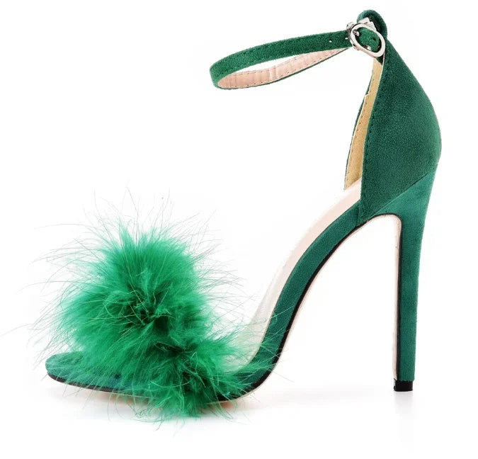 XIHAHA Fashion Sandals Women's Shoes Summer High Heels Stiletto Elegant Party Sexy Designer Woman Fish Mouth Sandals Dance Shoes