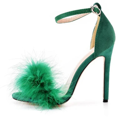 XIHAHA Fashion Sandals Women's Shoes Summer High Heels Stiletto Elegant Party Sexy Designer Woman Fish Mouth Sandals Dance Shoes