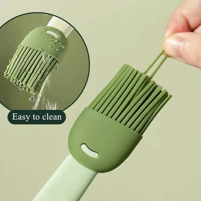 2PCS Silicone Oil Brushes Heat Resistant Oil Brush Barbecue BBQ Tool Kitchen Gadgets Kitchen Accessories Home Items Outdoor