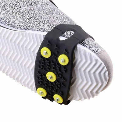 5-Stud Climbing Crampons Anti Slip Mountaineering Cleats Unisex Snow Claw Shoe Covers Walking Hiking Accessories