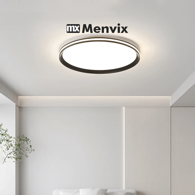 Modern LED Ceiling Light Minimalist Bedroom Lamp Home Decor Ceiling Chandelier Children's Room Lustre Living Room Lights Fixture