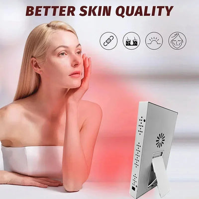 NEW LED Red Light Therapy Panel Lamp for Facial Anti Aging Skin Care Beauty 660nm& 850nm Light Body Pain Relief Physical Therapy