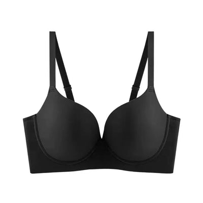 Breathable Full Cup Bra Women's Underwear Invisible Anti-Sagging Side Breast Collection Large Size Summer Brassiere Comfortable