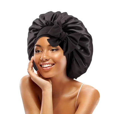 Satin Bonnet Silk Bonnet Adjustable Bonne For Sleeping Hair Bonnet With Tie Band Bonnets For Women Men
