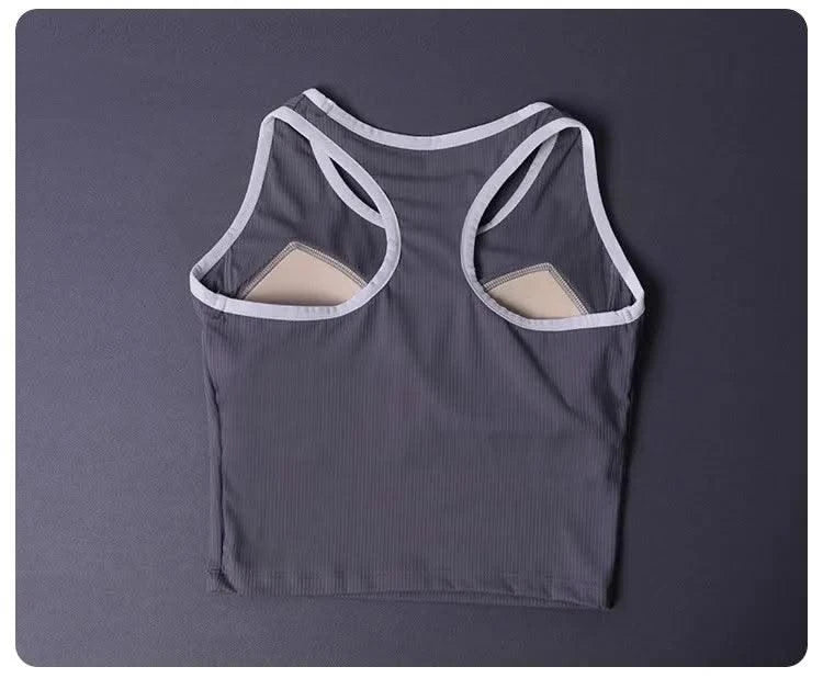 Sports vest for women 2025 new style bra fitness clothes running underwear fitness sports bra yoga clothes for women