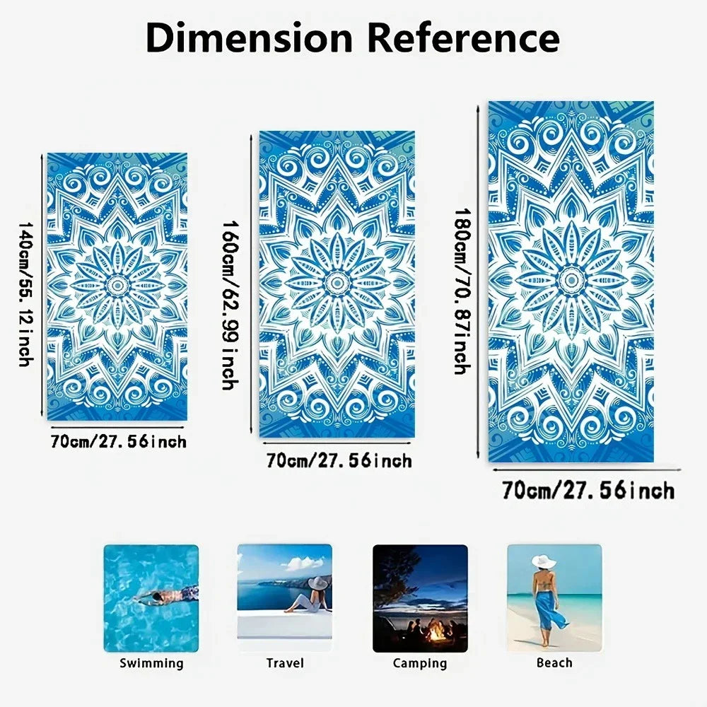 Adorable My Melody Beach TowelMicrofiber terry bath towels for yoga, travel, swimming, fitness and camping