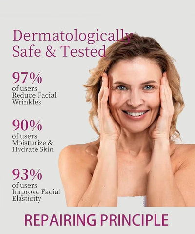 Pure Hyaluronic Acid Facial Serum Anti Wrinkle Aging Facial Wrinkles Serum FADE Fine Lines Around The Eyes Crow's Feet Neck