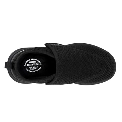 Orthopaedic Extra Wide Elderly Men's Diabetic Shoes for Swollen Feet | Adjustable Foot Pain Relief Walking Shoes