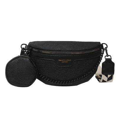 Designer Woman Chest Pack Retro Embroidery Belt Bag Coin Purse Luxury Lady Waist Bag Fashion Brand Shoulder Crossbody Chest Bags