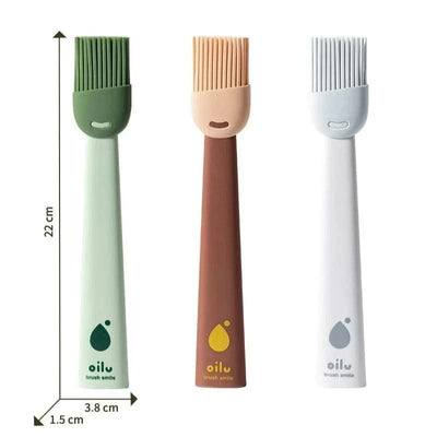 2PCS Silicone Oil Brushes Heat Resistant Oil Brush Barbecue BBQ Tool Kitchen Gadgets Kitchen Accessories Home Items Outdoor