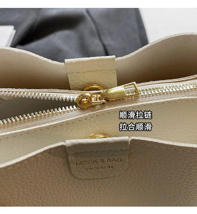 2025 New Women's Handbag Trendy Bucket Bag Luxury Stylish Shoulder Bag Crossbody Purse Versatile Casual Tote Designer Ladies