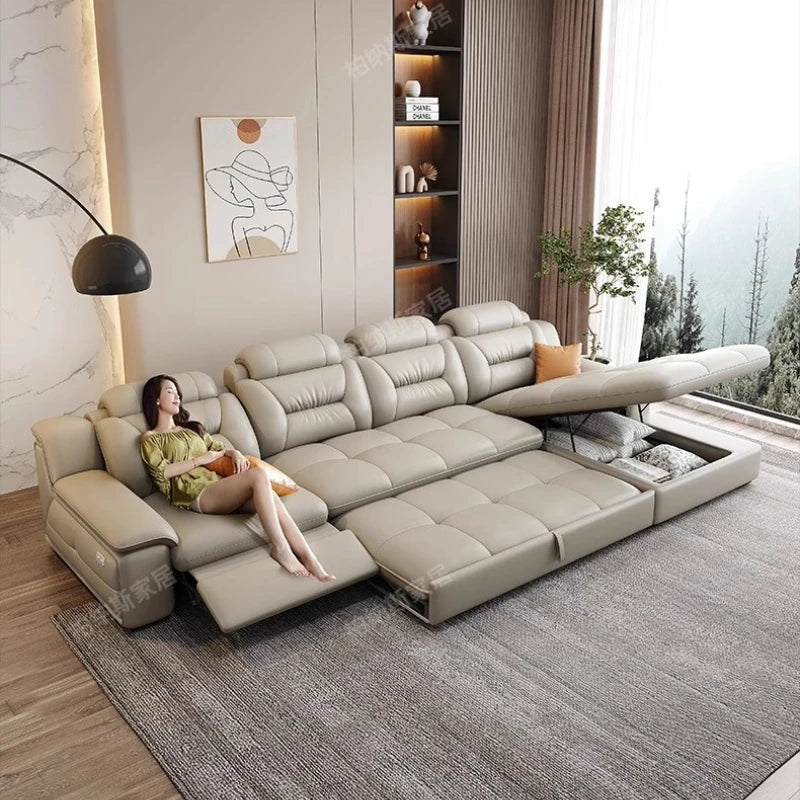 Multifunctional Designer Sofas Modern Luxury Living Room Comfortable Sofa Bed Lounge Adult American Sillon Cama Salon Furniture