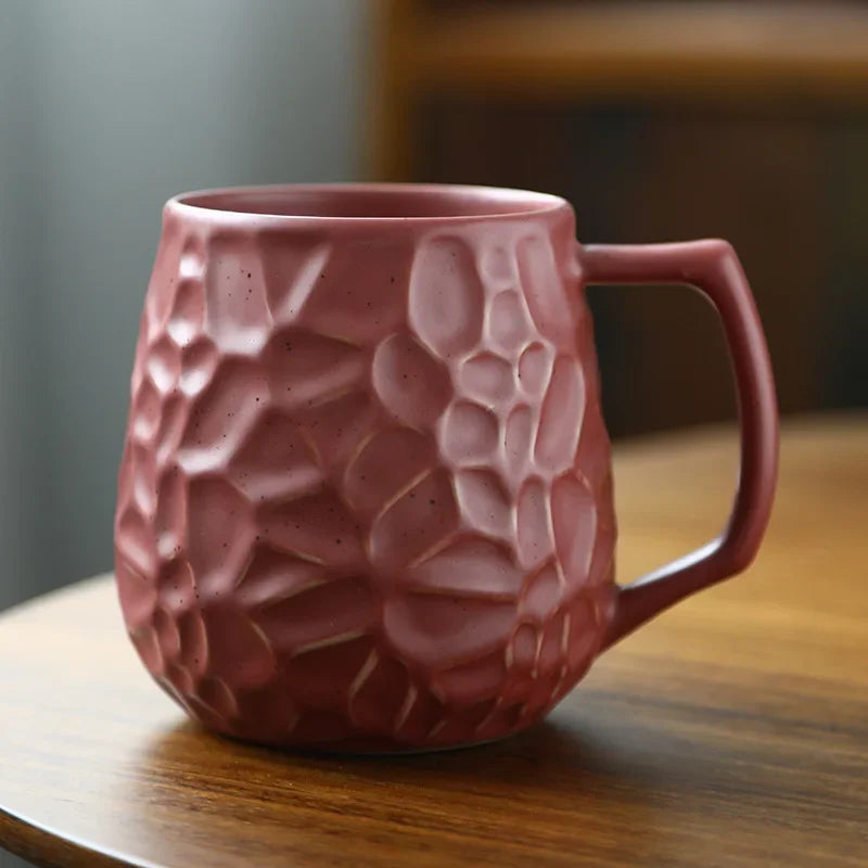 Ceramic Mug with for Home Use High Aesthetic Value for Breakfast Couple's Water Cup Design