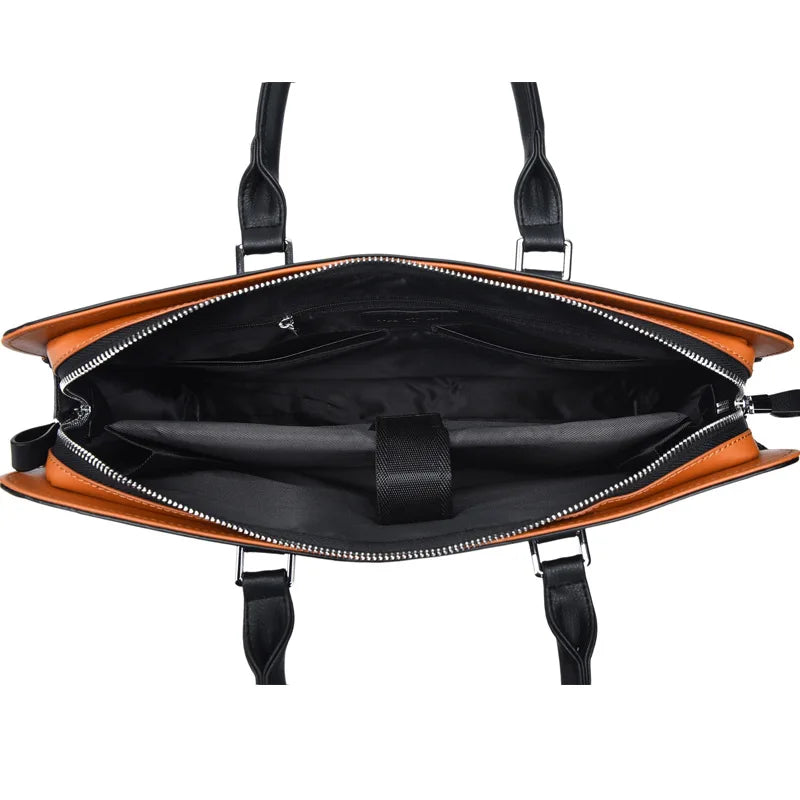 Men Business Briefcase for Husband Shoulder Bag MaLE Laptop Briefcases Bags Large Capacity Men's Handbag Bolso Grande Mujer