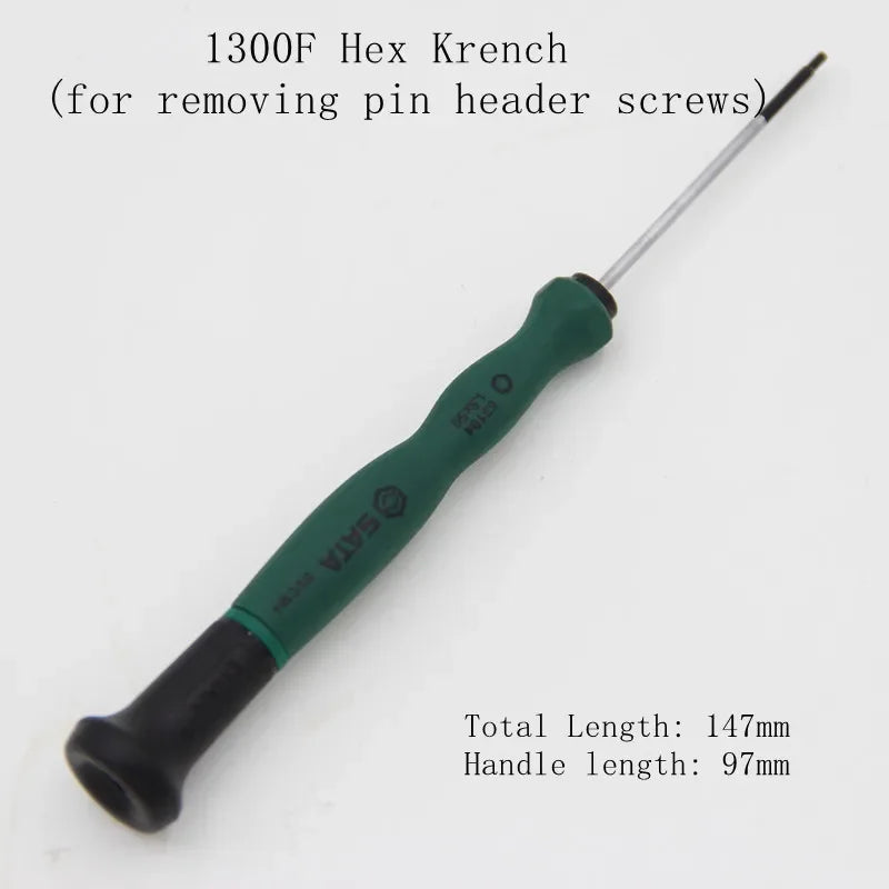 Piano tuning repair tools, pin pliers, pin headers, rotatable, retractable, bendable, gourd-shaped mahogany handle.
