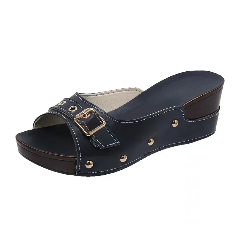 Women Sandals 2023 Fashion Wedges Shoes For Women Slippers Summer Shoes With Heels Sandals Flip Flops Women Beach Casual Shoes